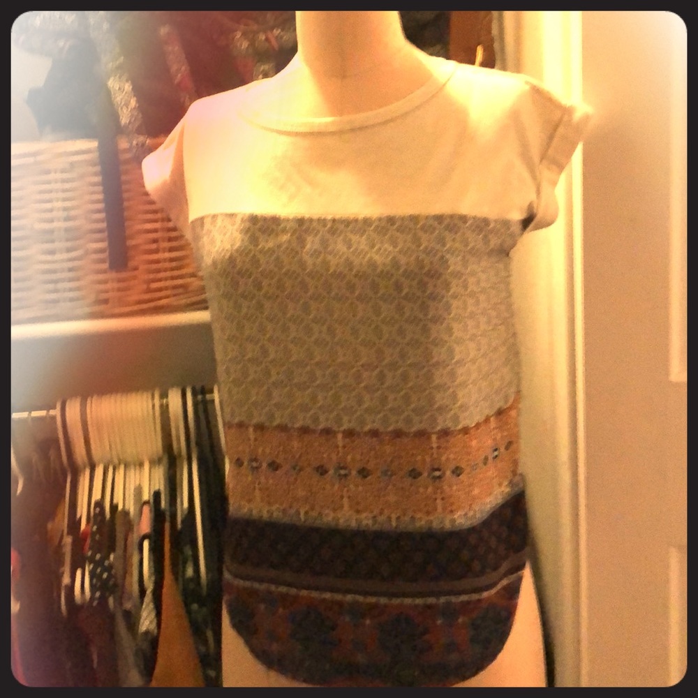 T shirt style blouse